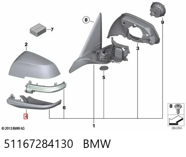  51167284130 BMW