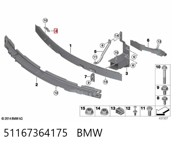  51167364175 BMW
