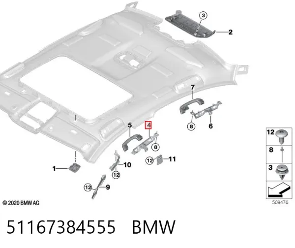  51167384555 BMW