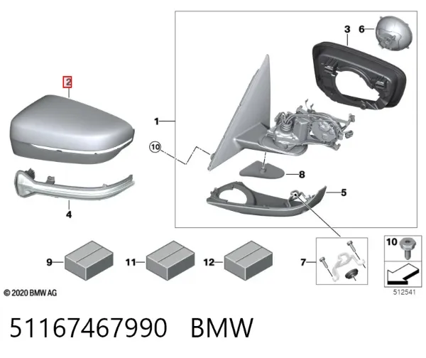  51167467990 BMW