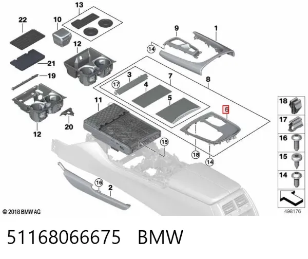 51168066675 BMW