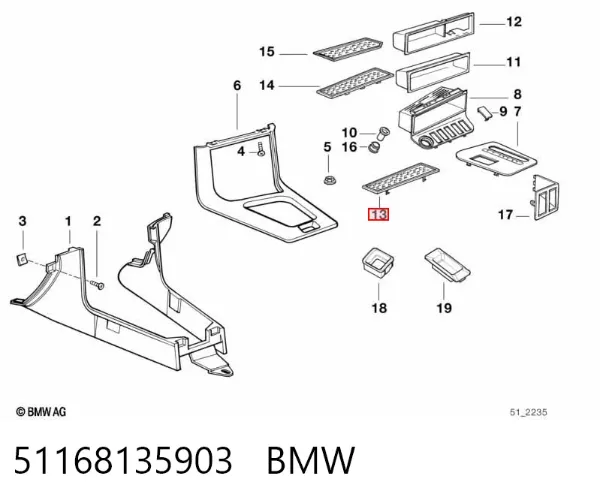  51168135903 BMW