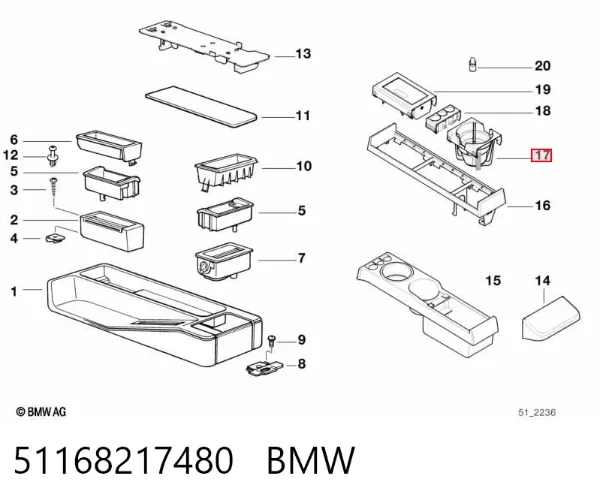  51168217480 BMW