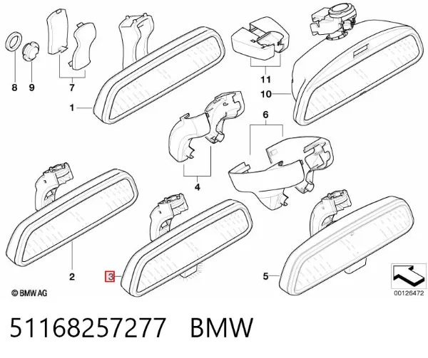  51168257277 BMW