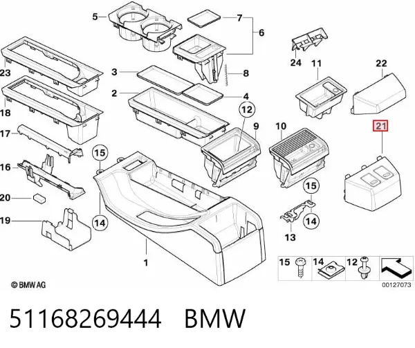  51168269444 BMW
