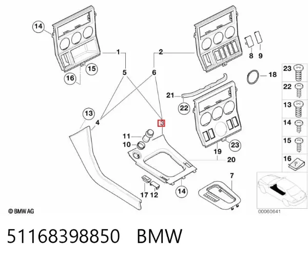  51168398850 BMW