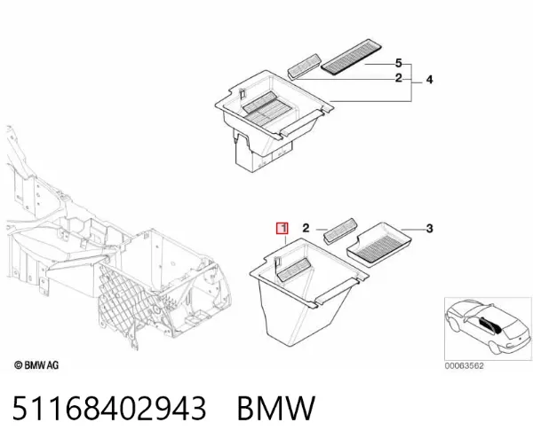  51168402943 BMW