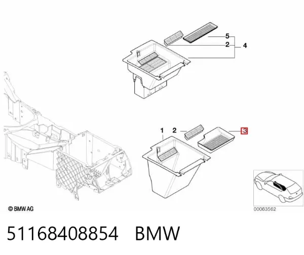  51168408854 BMW