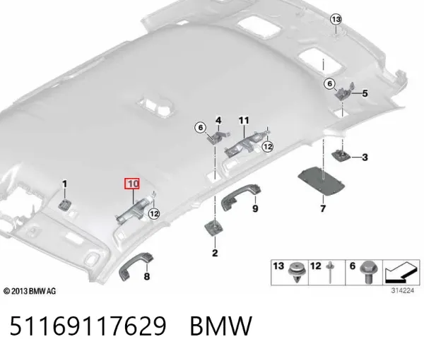  51169117629 BMW
