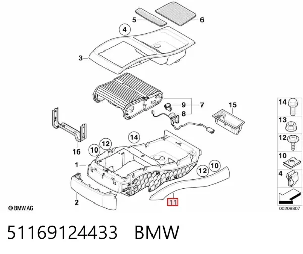  51169124433 BMW