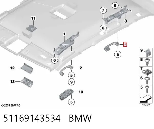  51169143534 BMW