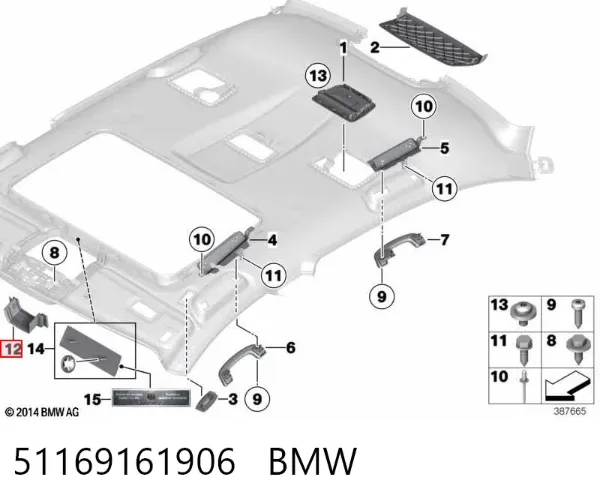  51169161906 BMW