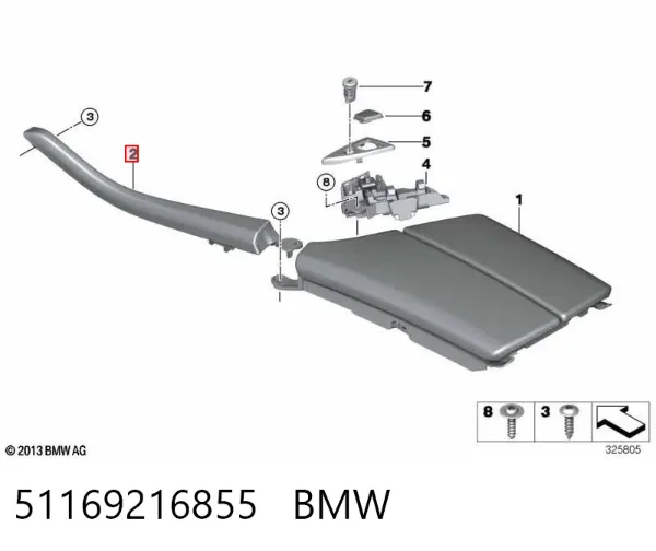  51169216855 BMW