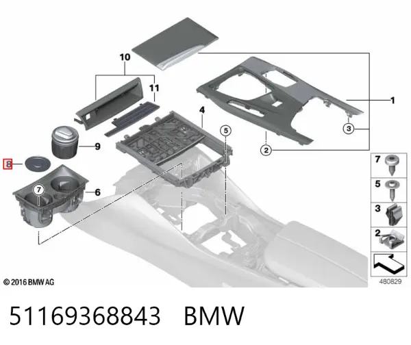  51169368843 BMW