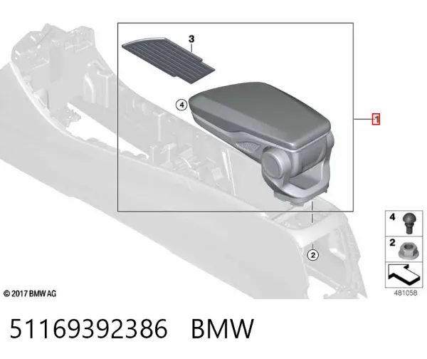  51169392386 BMW