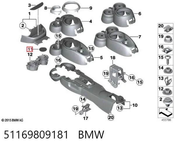  51169809181 BMW