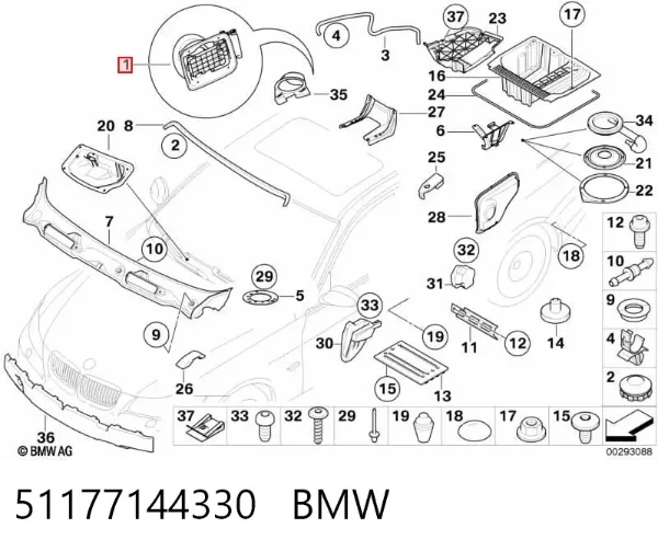  51177144330 BMW