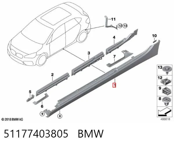  51177403805 BMW