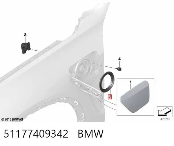  51177409342 BMW