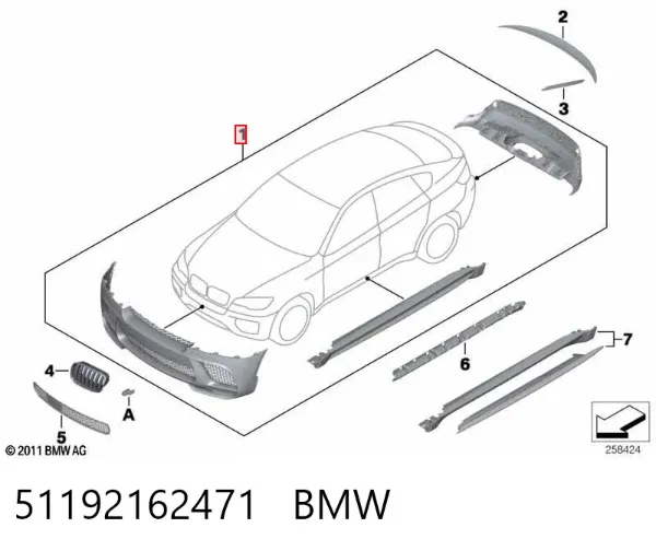  51192162471 BMW