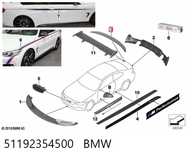  51192354500 BMW