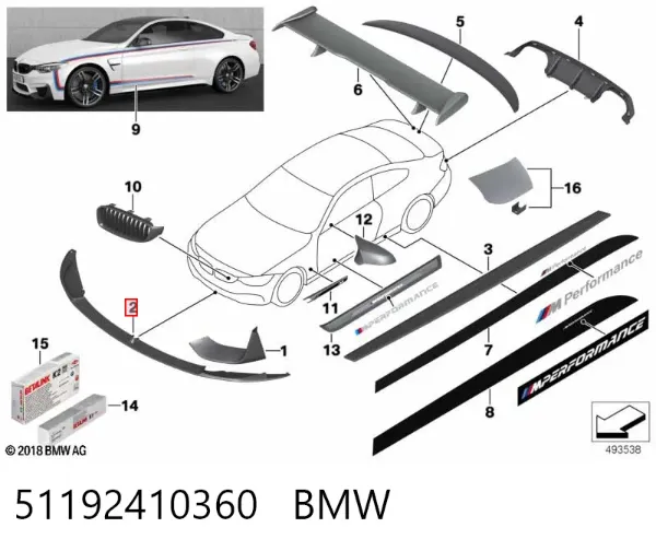  51192410360 BMW