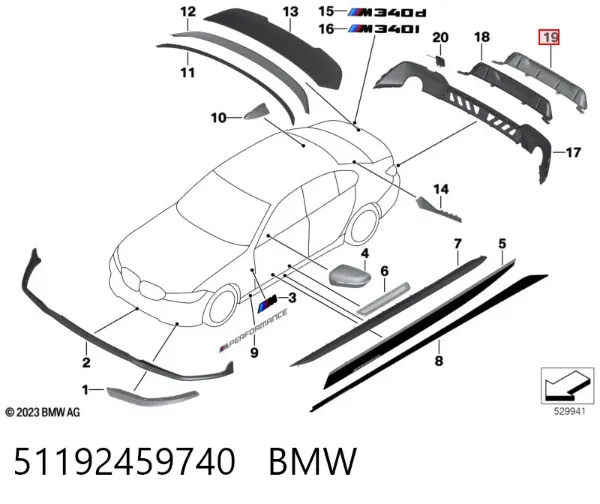  51192459740 BMW