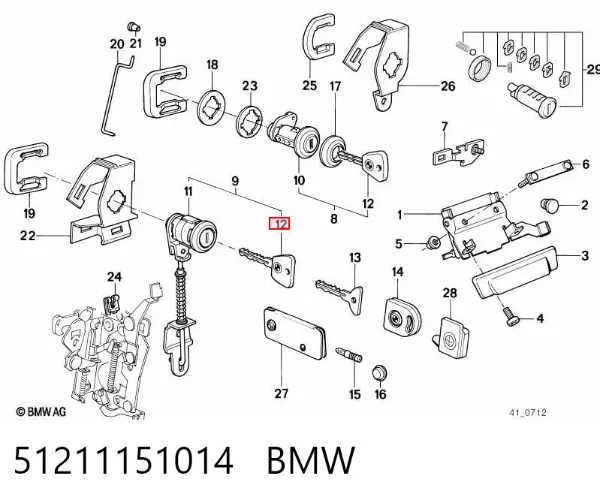  51211151014 BMW