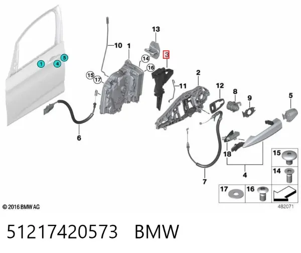  51217420573 BMW