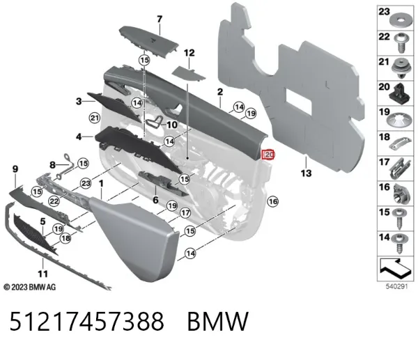  51217457388 BMW