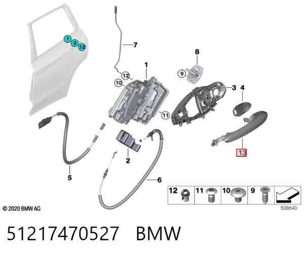 51217470527 BMW