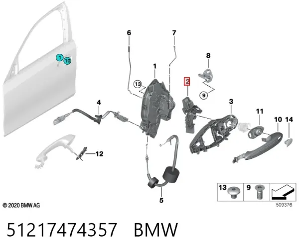  51217474357 BMW