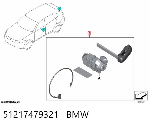  51217479321 BMW