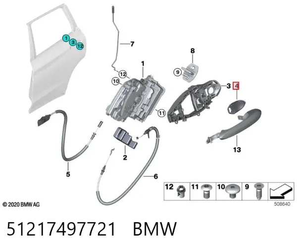  51217497721 BMW