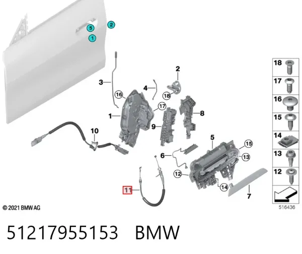  51217955153 BMW