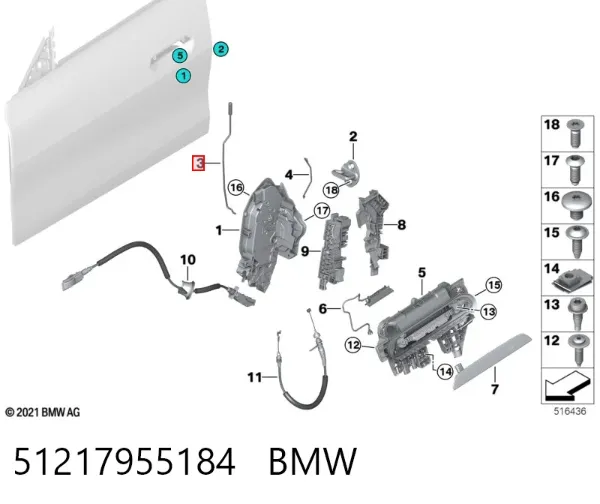  51217955184 BMW