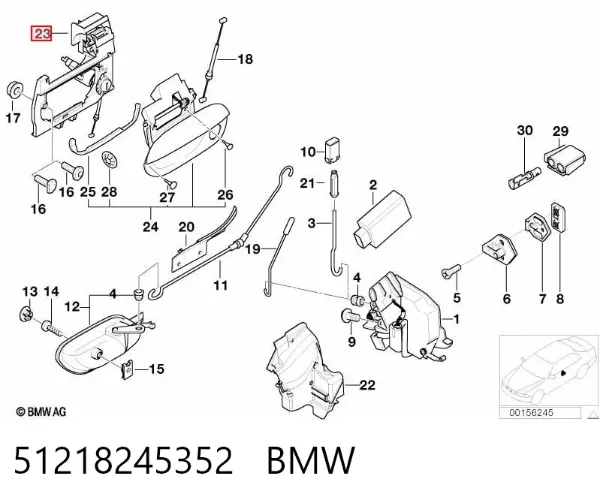  51218245352 BMW