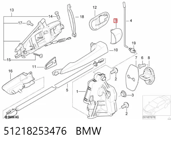  51218253476 BMW
