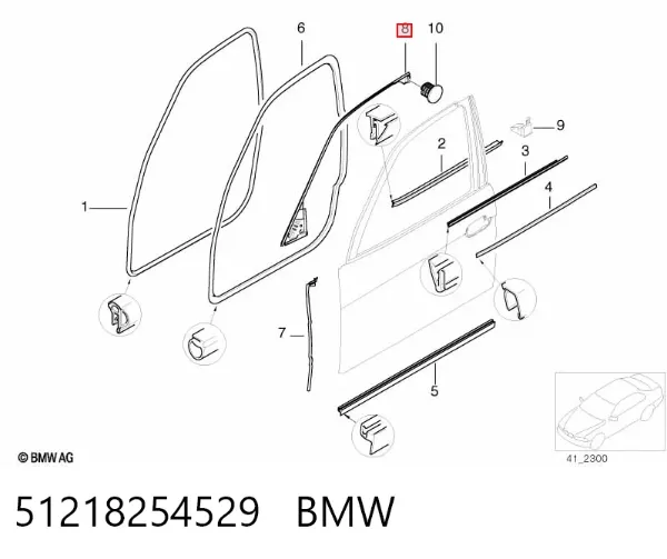  51218254529 BMW