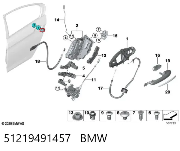  51219491457 BMW
