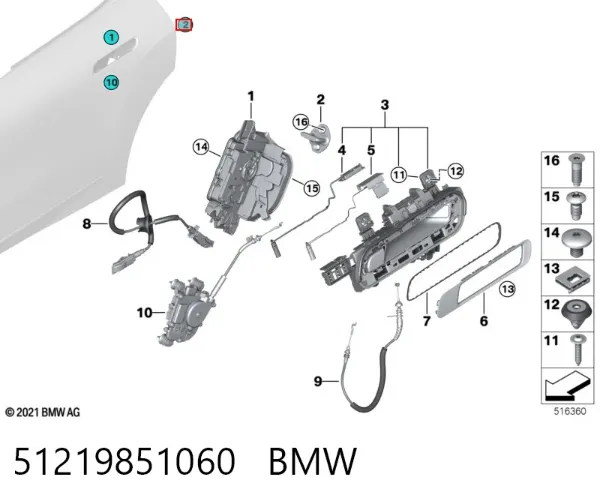  51219851060 BMW