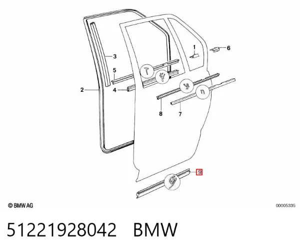  51221928042 BMW