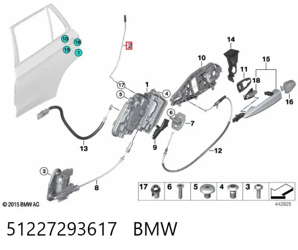  51227293617 BMW