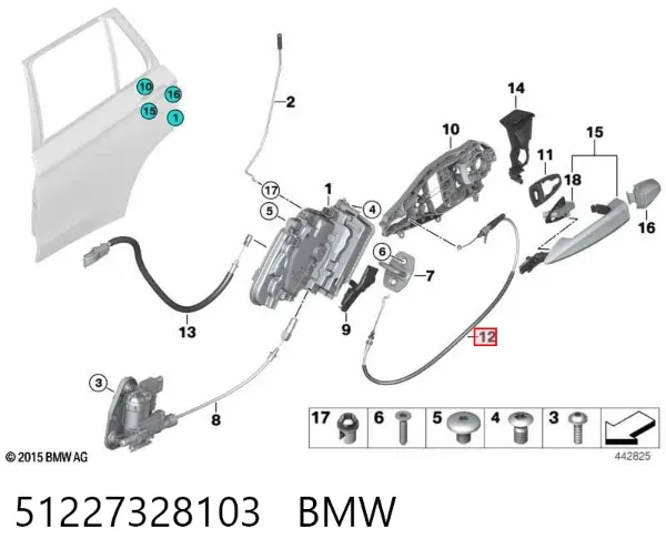  51227328103 BMW