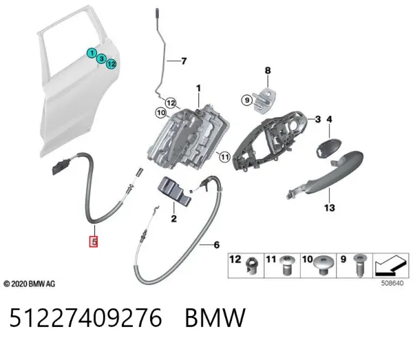  51227409276 BMW