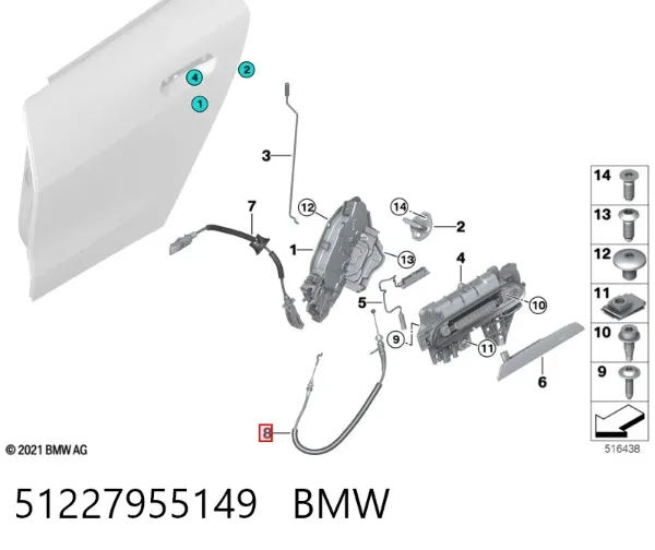  51227955149 BMW