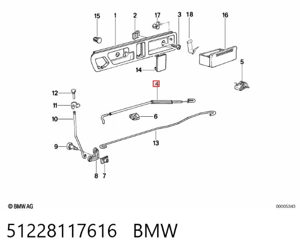  51228117616 BMW