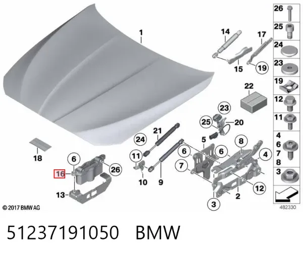  51237191050 BMW
