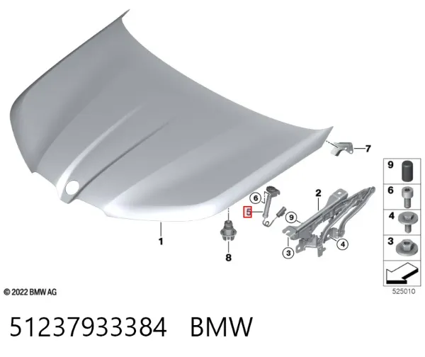  51237933384 BMW