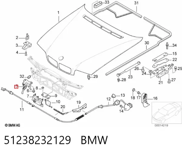  51238232129 BMW